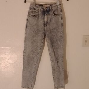 Garage Denim Jeans Vtg Acid Wash Sz 00